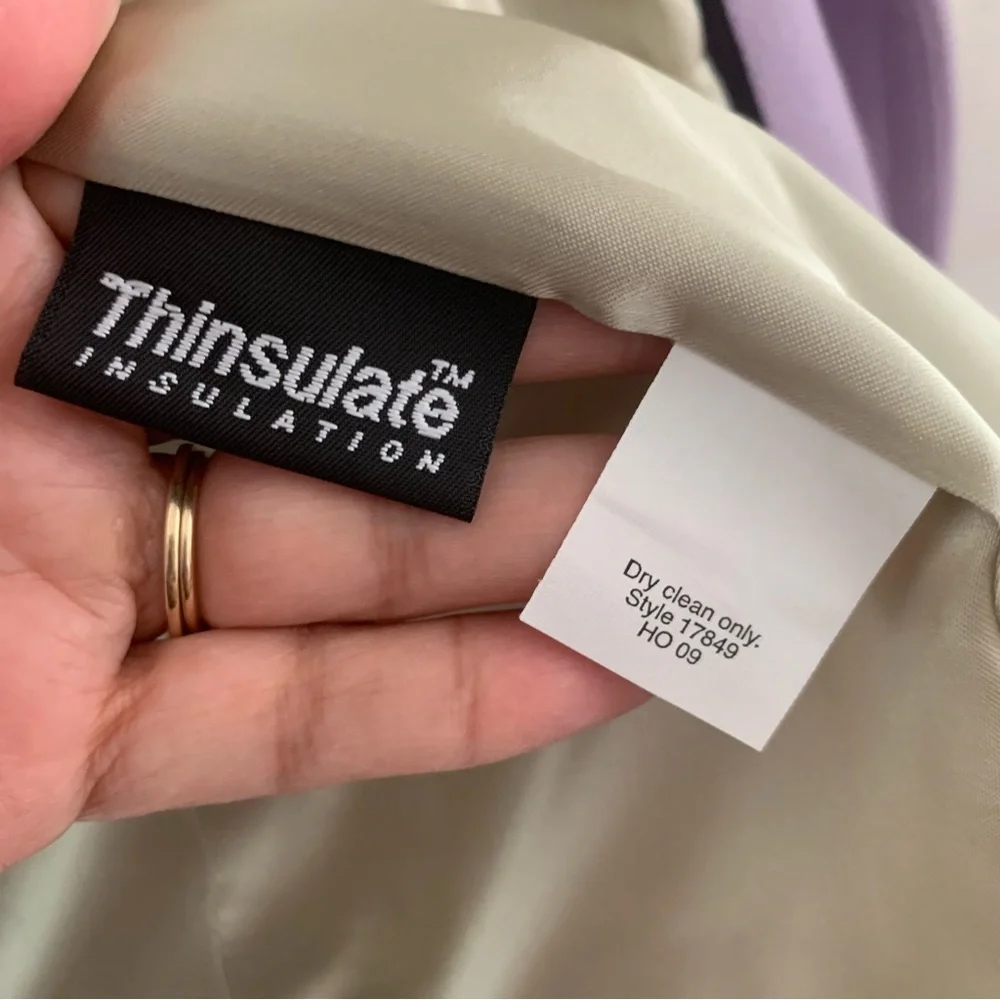 J. Crew Lilac Double-Breasted Pea Coat - Picture 12 of 12